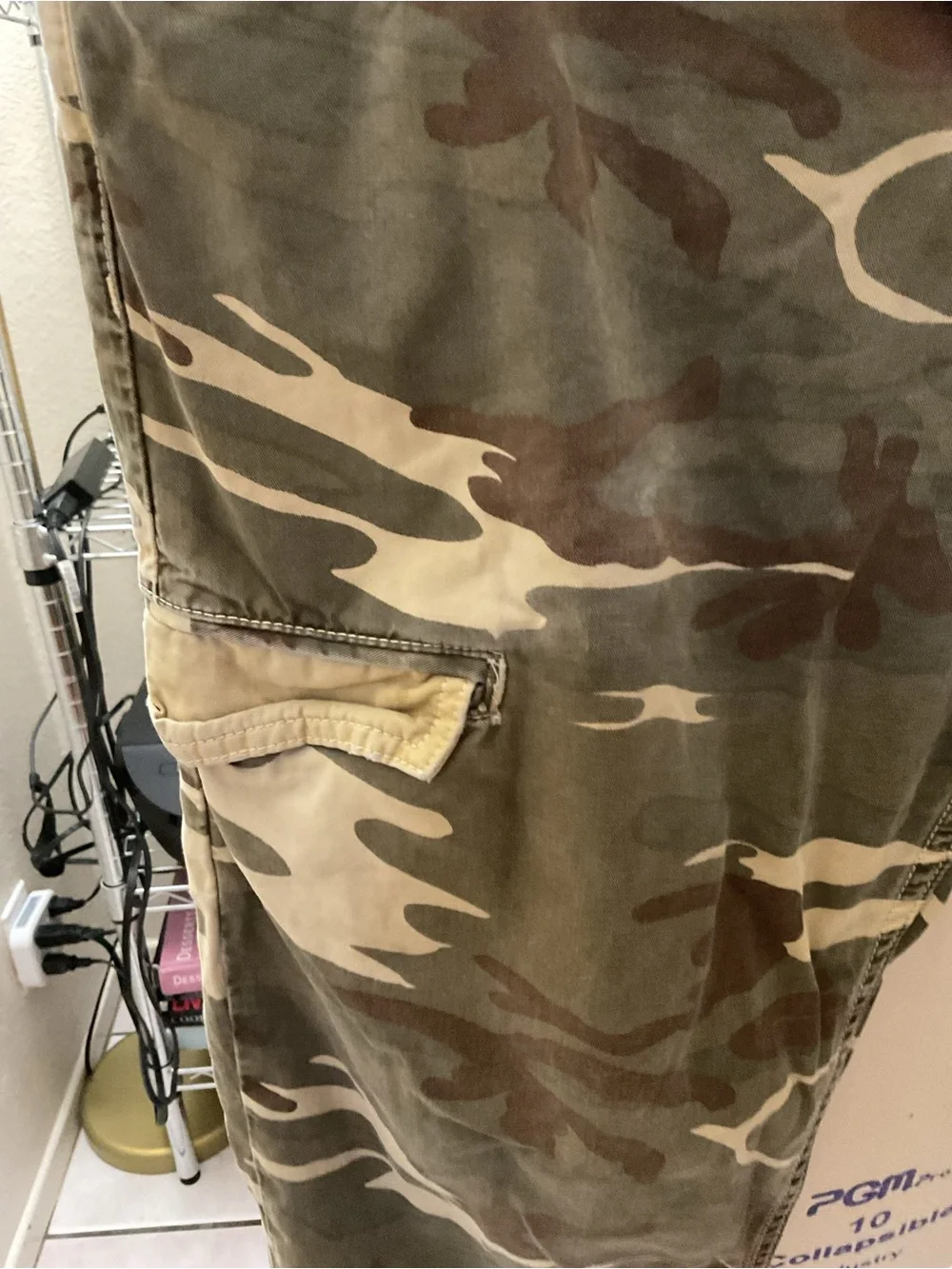 Zara camouflage cargo